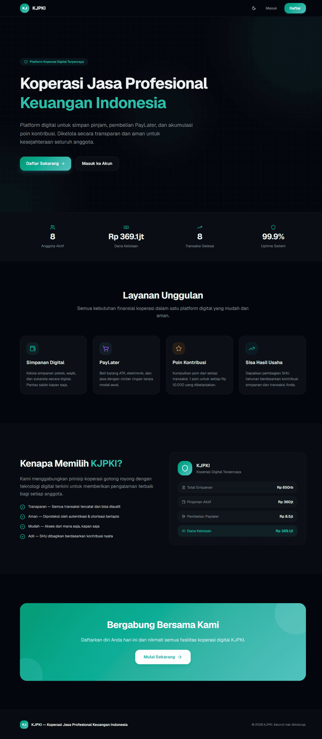 KJPKI — Koperasi Digital